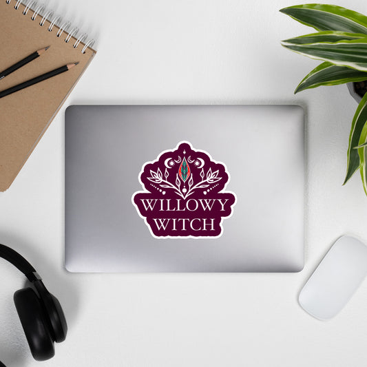 Willowy Witch Bubble-free stickers