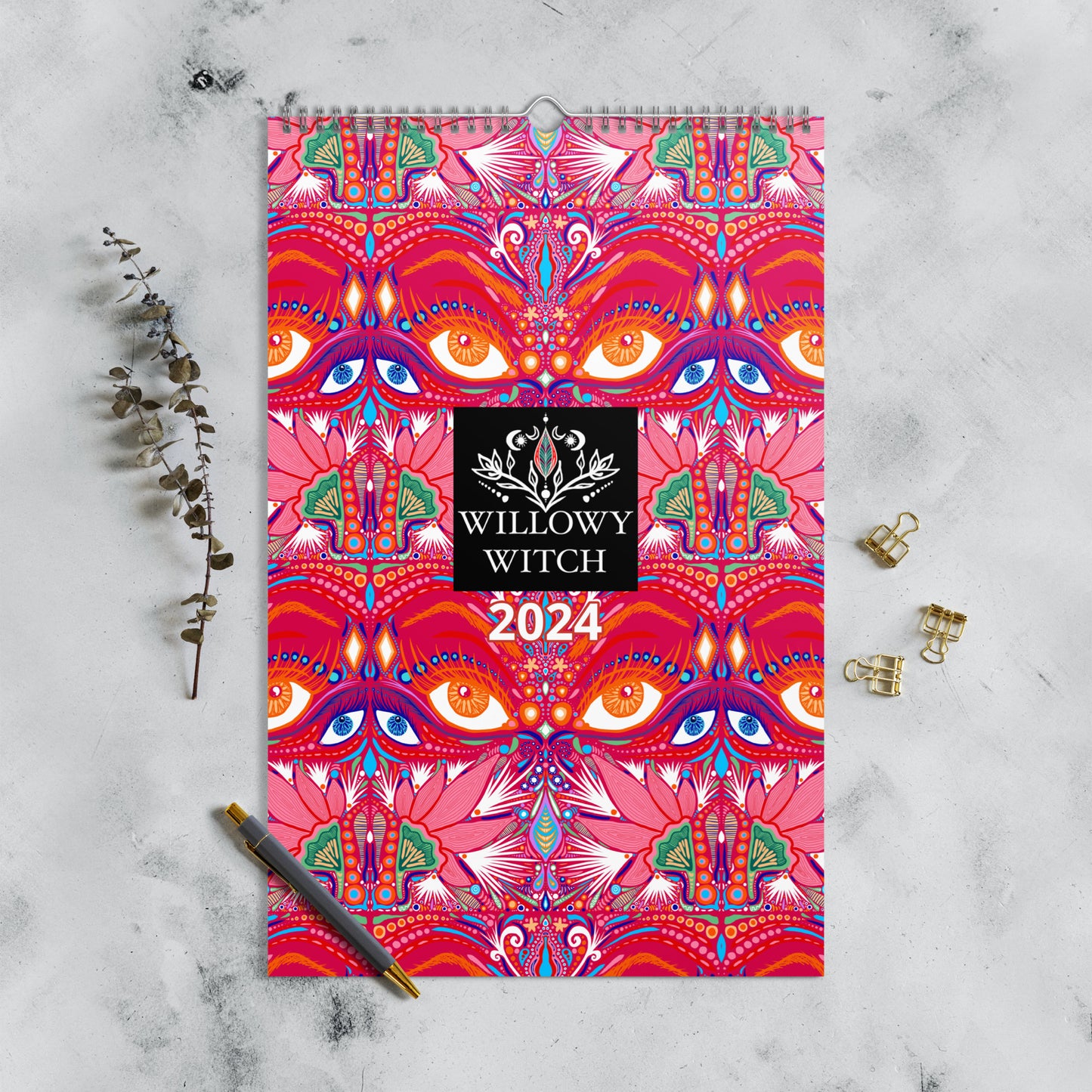 Willowy Witch Wall Calendar (2024)